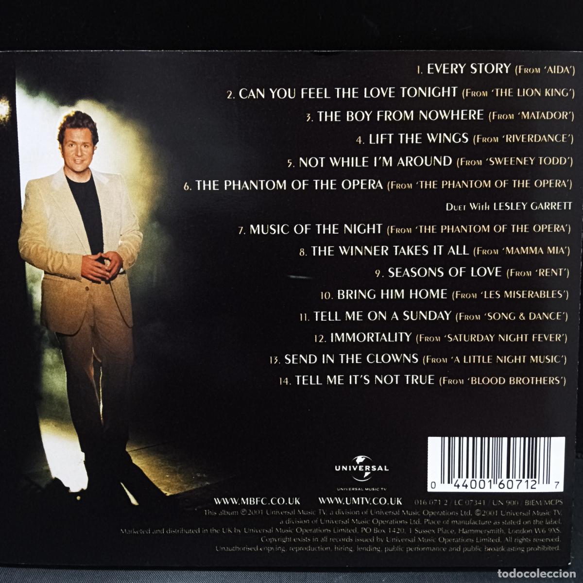 CDs de m&uacute;sica: MICHAEL BALL, CENTRE STAGE - CD - Foto 2