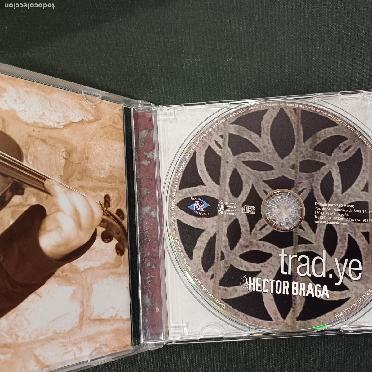 CDs de m&uacute;sica: HECTOR BRAGA/TRAD.YE/CD. - Foto 2