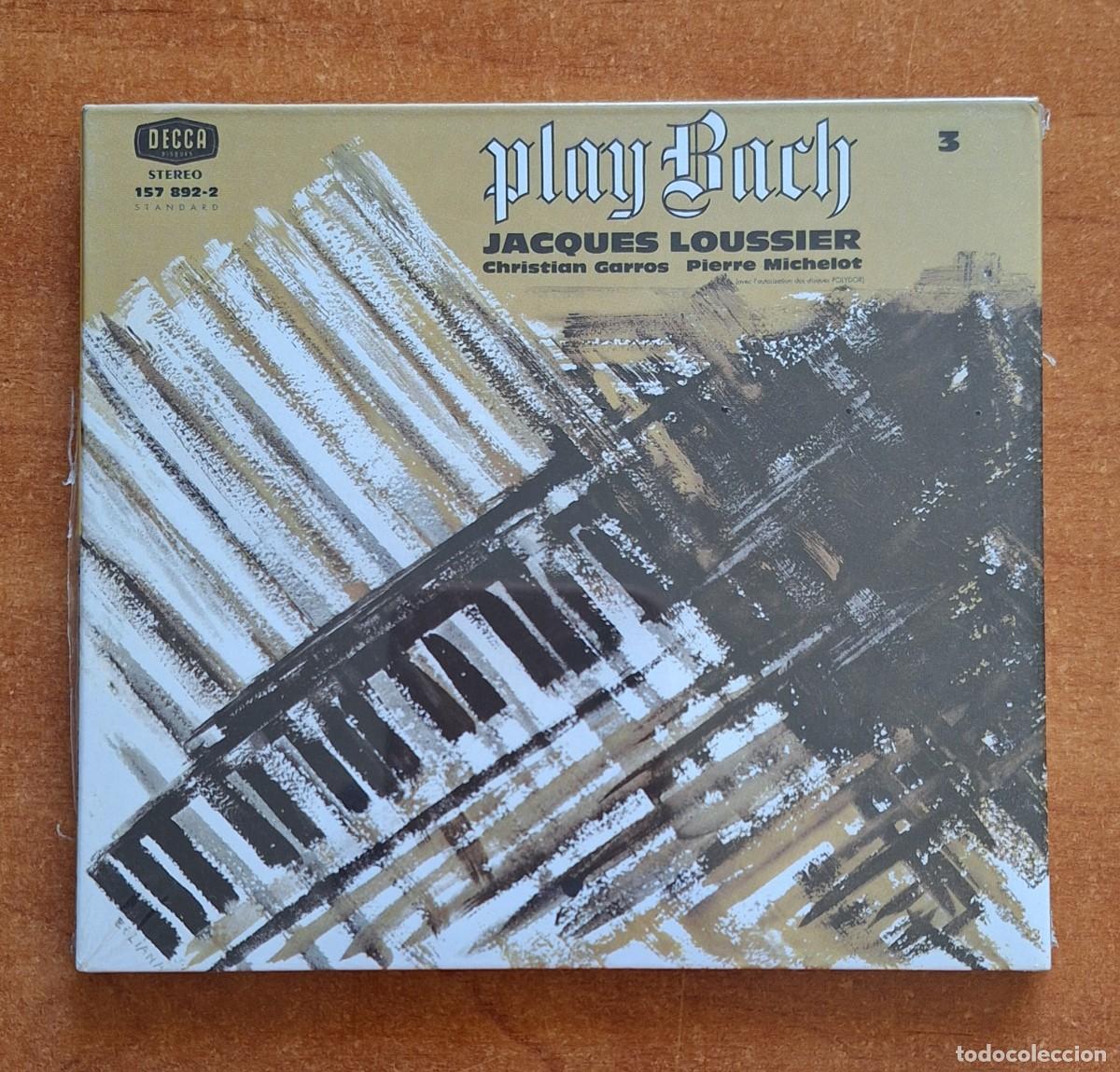 CDs de m&uacute;sica: PLAY BACH - JACQUES LOUSSIER - Foto 1