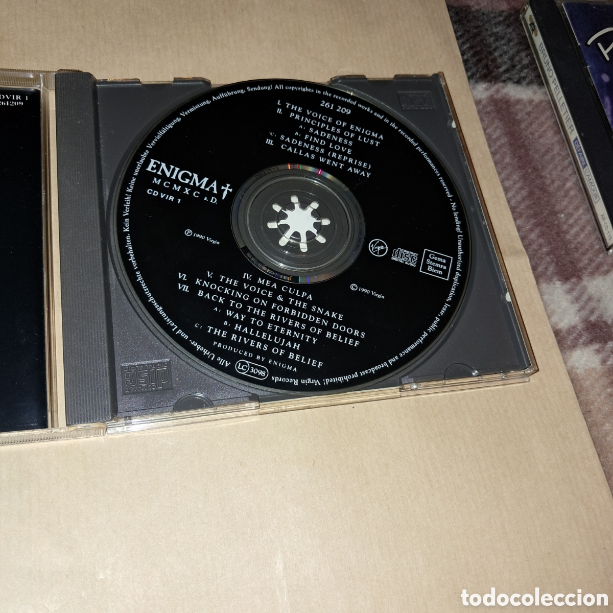CDs de m&uacute;sica: Enigma, MCMXC,compact disc - Foto 2