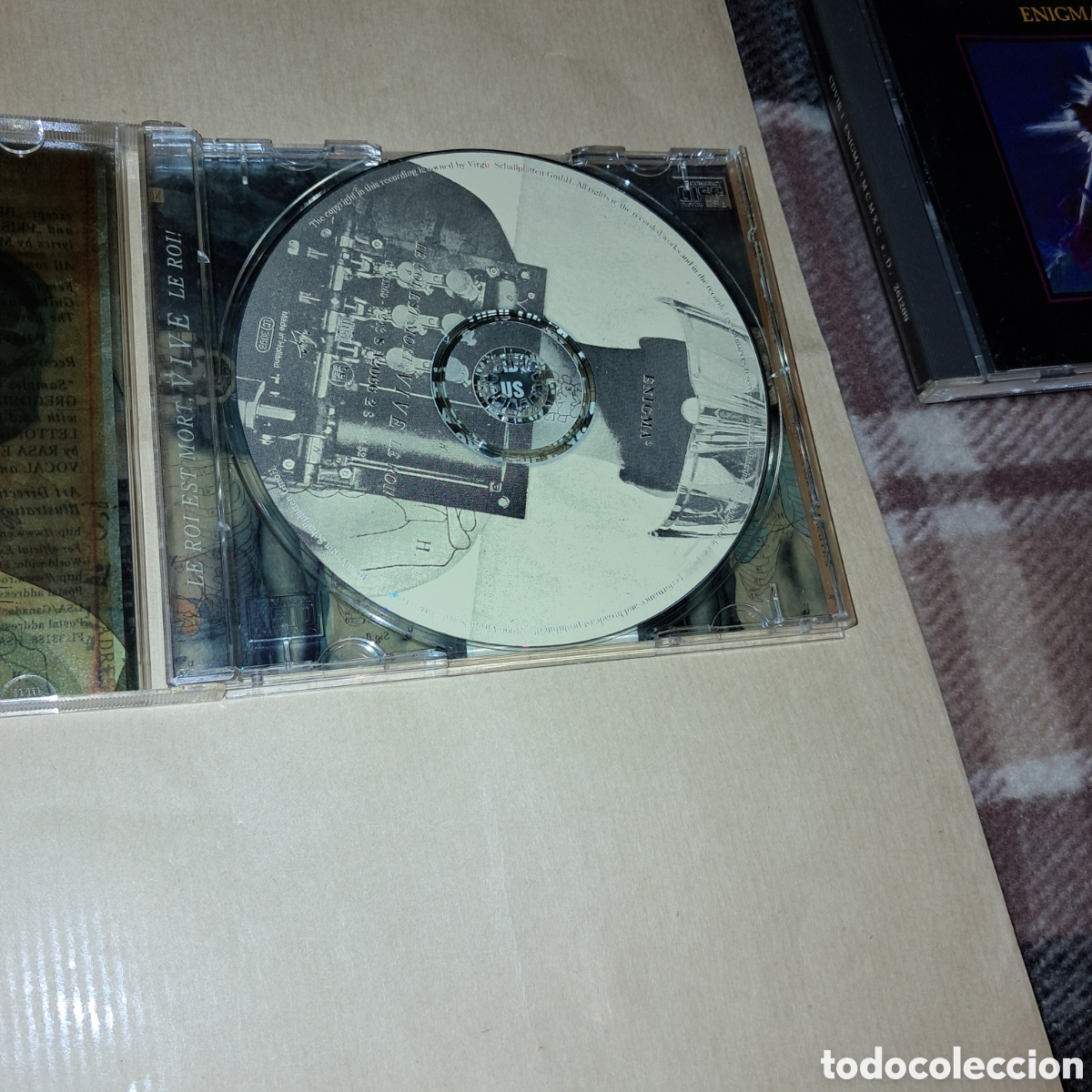 CDs de m&uacute;sica: Enigma, Le roiest mort ,Compact disc - Foto 2