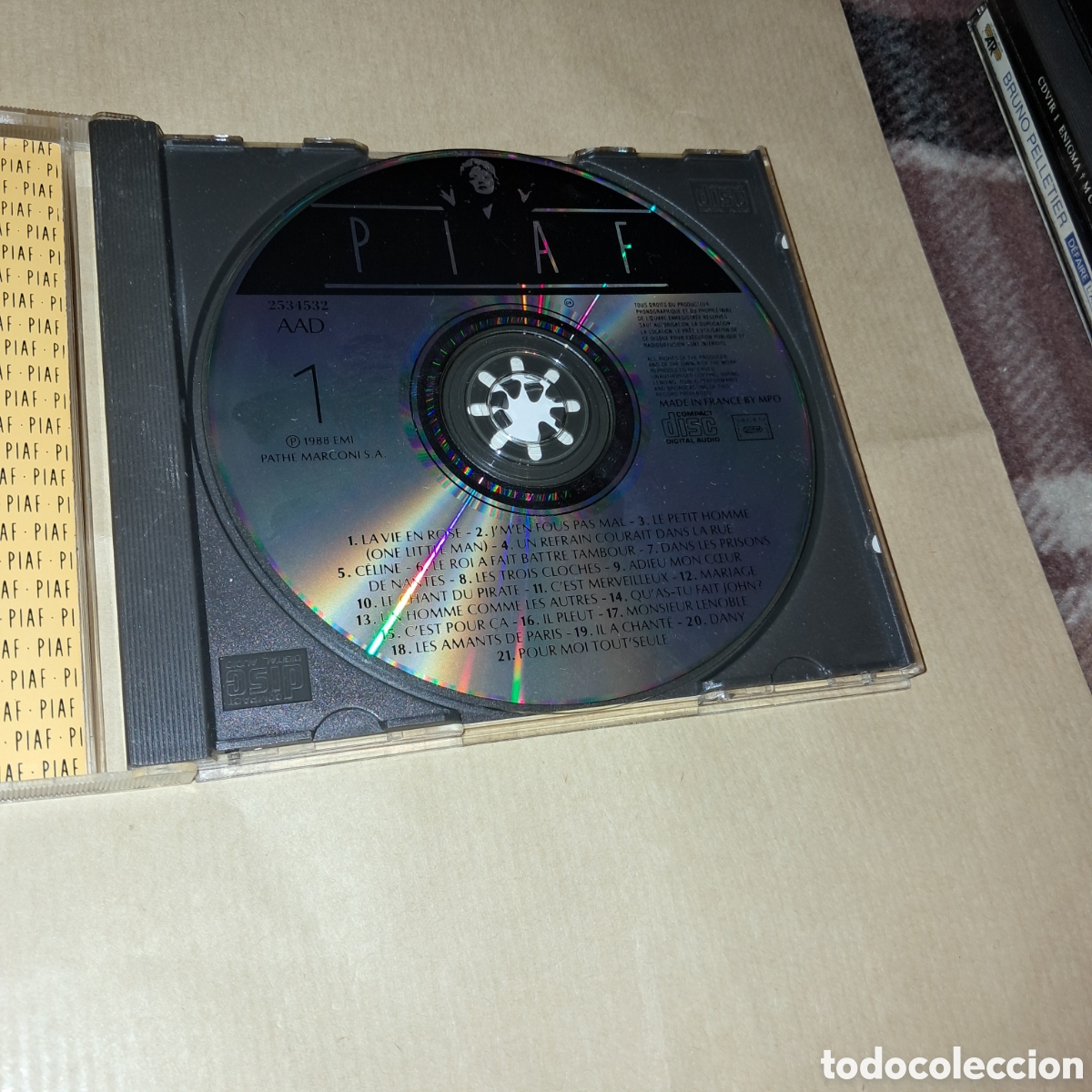CDs de m&uacute;sica: PIAF,volumen 1,compact disc - Foto 2