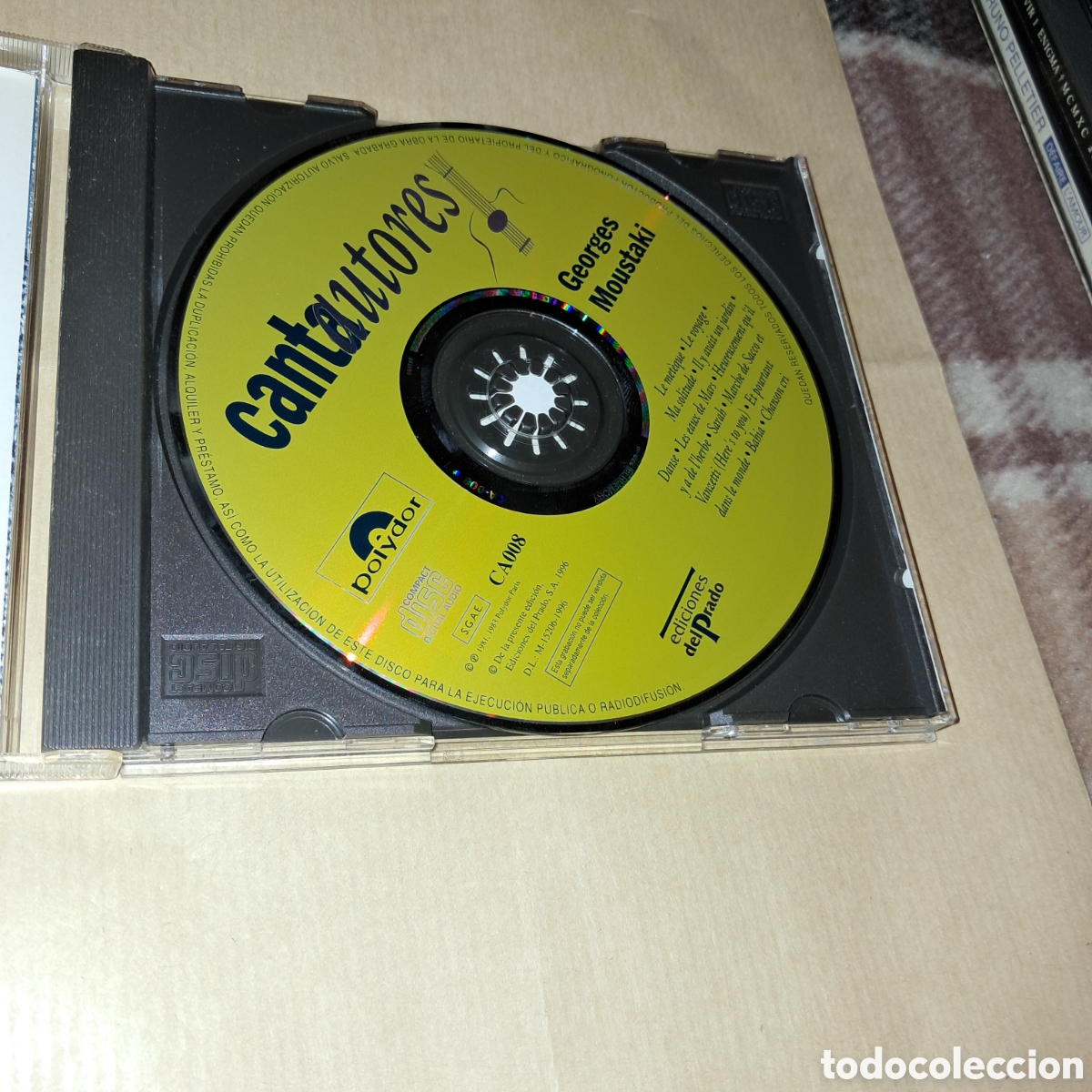 CDs de m&uacute;sica: Georges Moustaki, compact disc - Foto 2