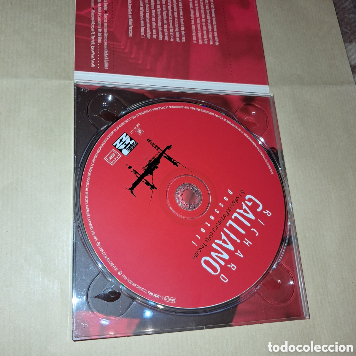 CDs de m&uacute;sica: Richard Galliano, Passatori, Compact disc - Foto 2