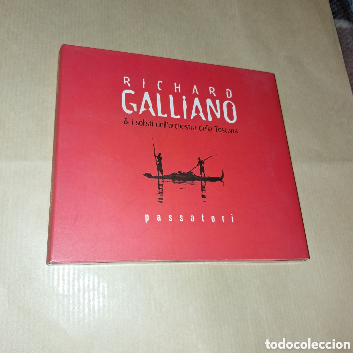CDs de m&uacute;sica: Richard Galliano, Passatori, Compact disc - Foto 1