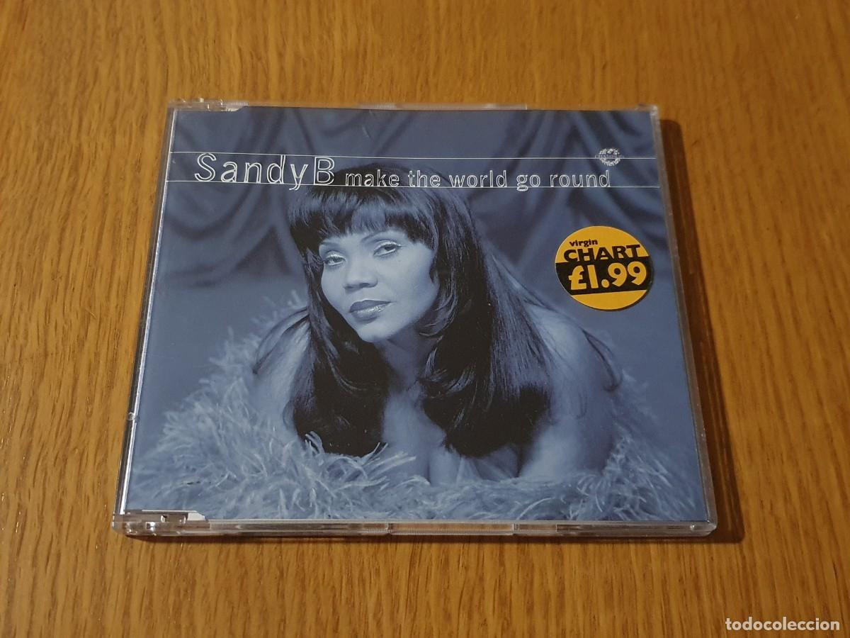 CDs de m&uacute;sica: CD single - Sandy B&nbsp;&ndash;&nbsp;Make The World Go Round - 1997 - Foto 1