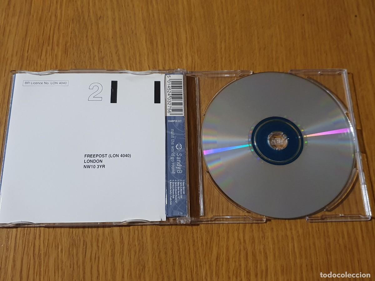 CDs de m&uacute;sica: CD single - Sandy B&nbsp;&ndash;&nbsp;Make The World Go Round - 1997 - Foto 3