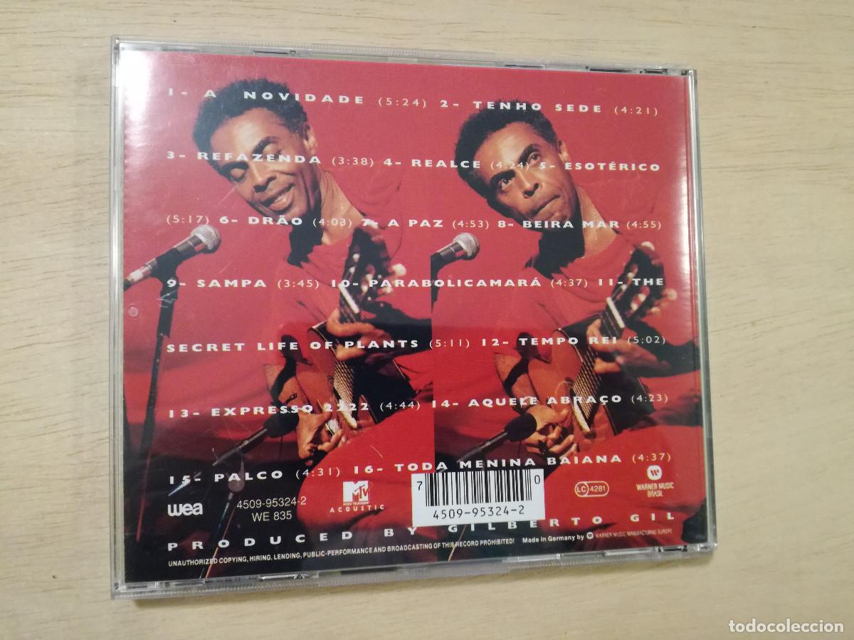 CDs de m&uacute;sica: GILBERTO GIL - ACOUSTIC - PEDIDO MINIMO 7&euro; - Foto 3