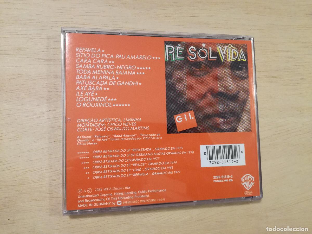 CDs de m&uacute;sica: GILBERTO GIL - RE SOL VIDA - PEDIDO MINIMO 7&euro; - Foto 2