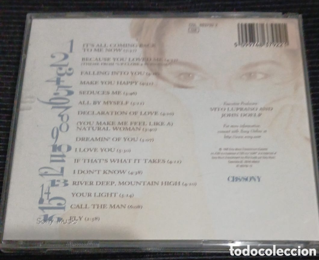 CDs de m&uacute;sica: CD. Celine Dion &ndash; Falling Into You - Foto 3