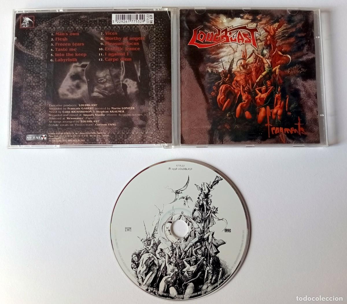 CDs de m&uacute;sica: CD LOUDBLAST - FRAGMENTS - Foto 2