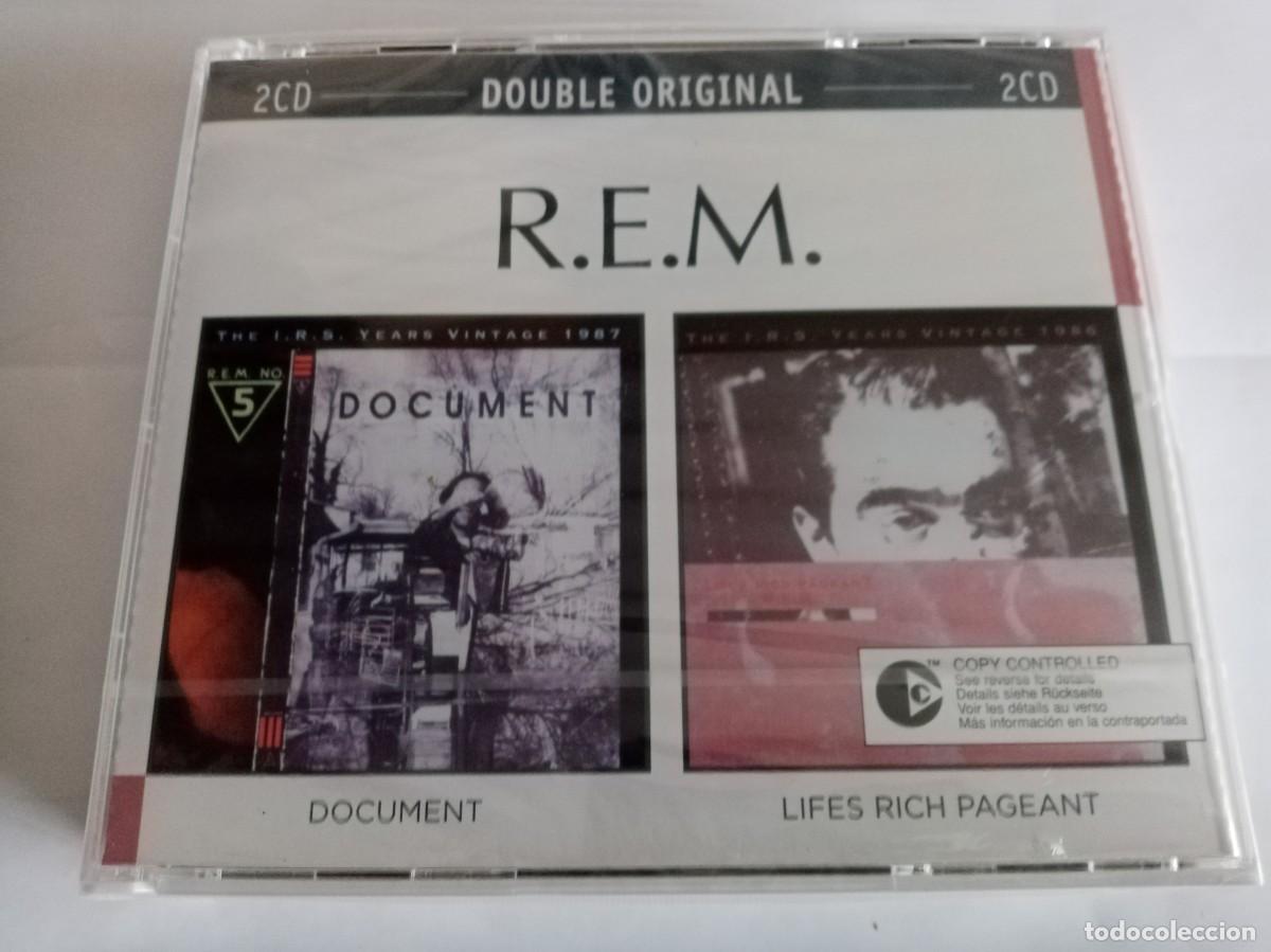 CDs de m&uacute;sica: DOCUMENT / LIFES RICH PAGEANT ( 2 CD ) . R.E.M. ( CAPITOL ) - Foto 1