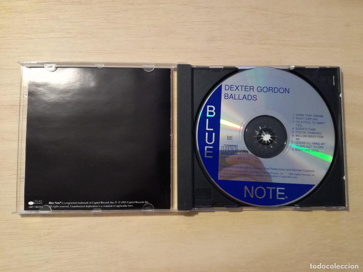 CDs de m&uacute;sica: DEXTER GORDON - BALLADS - BLUE NOTE - PEDIDO MINIMO 7&euro; - Foto 2
