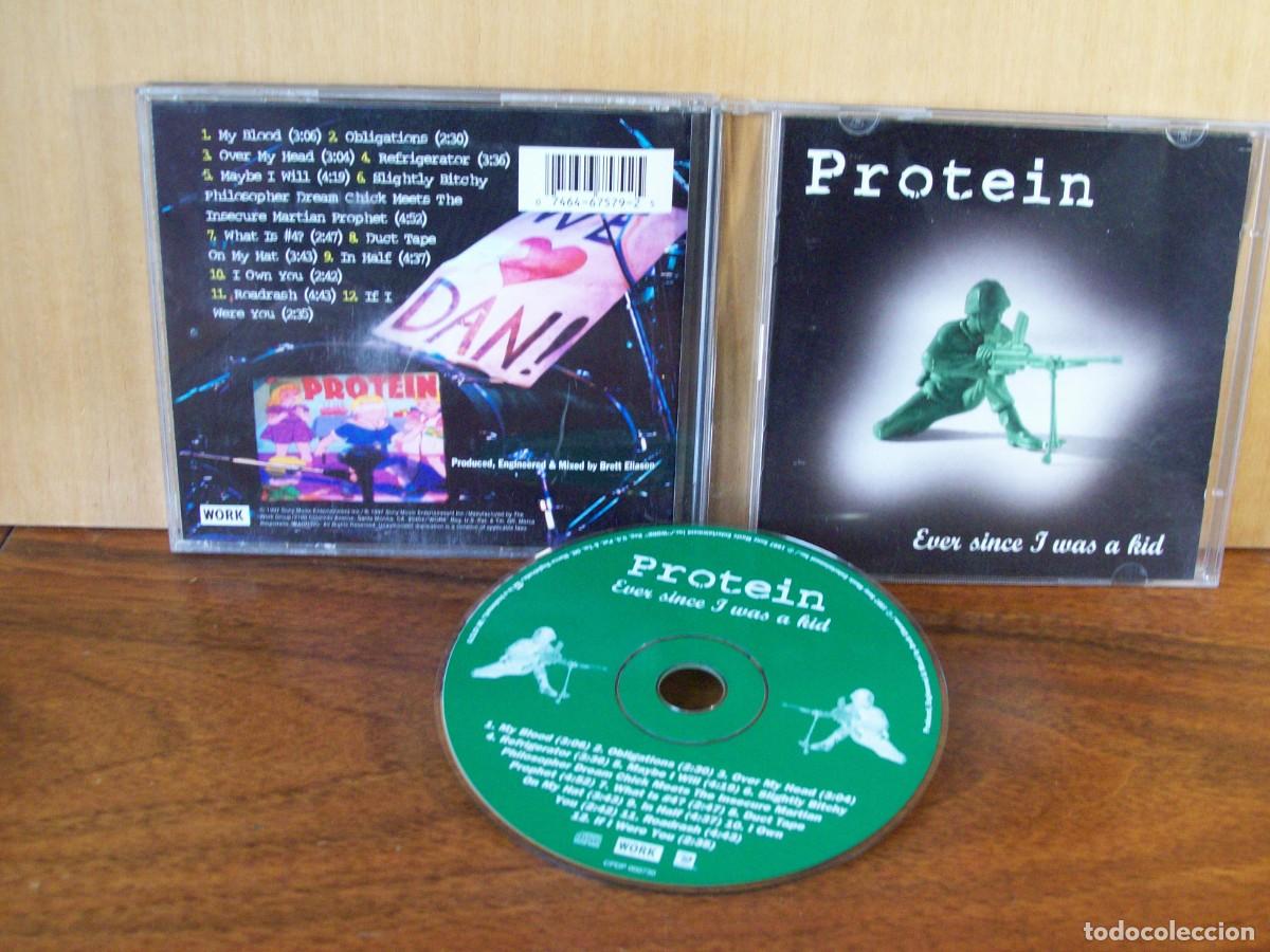 CDs de m&uacute;sica: PROTEIN - EVER SINCE Y WAS A KID - CD - Foto 1
