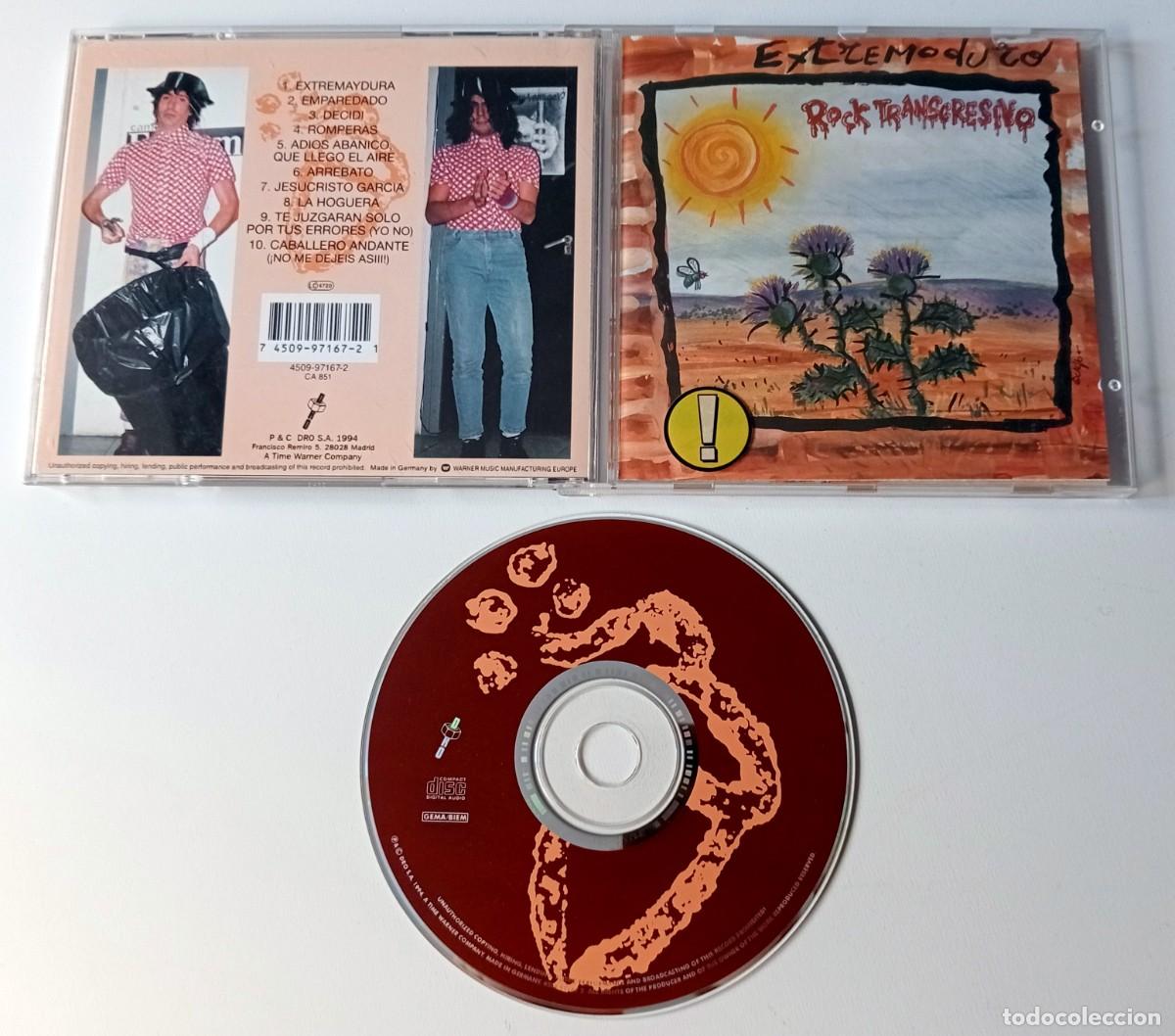 CDs de m&uacute;sica: CD EXTREMODURO - ROCK TRANSGRESIVO - Foto 2