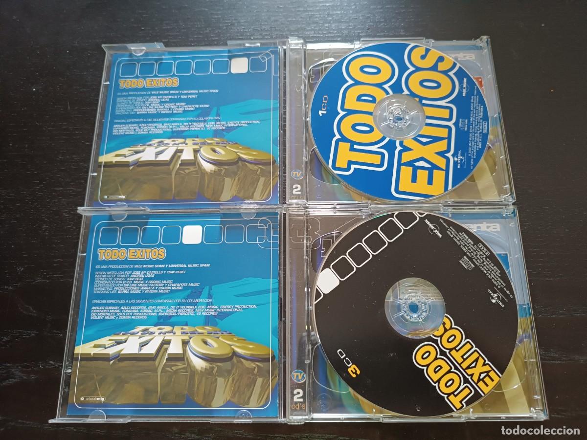 CDs de m&uacute;sica: Todo &eacute;xitos. 4 CDs. Recopilatorio. Vale Music. 2000 - Foto 3