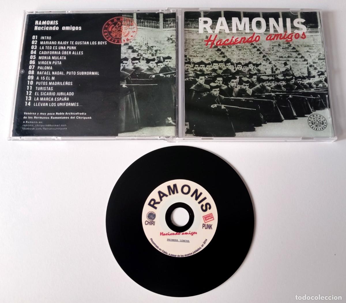 CDs de m&uacute;sica: CD RAMONIS - HACIENDO AMIGOS - Foto 2