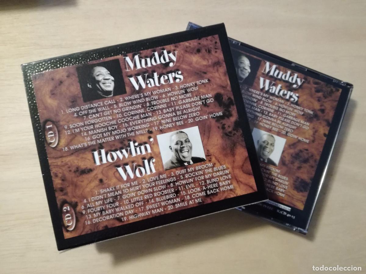 CDs de m&uacute;sica: HOWLIN WOLG & MUDDY WATERS - BOX 2XCD + LIBRETO - Foto 2
