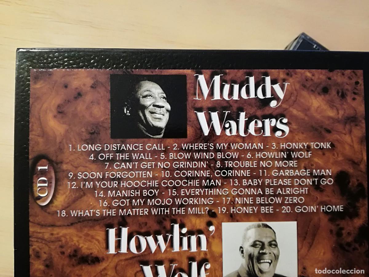 CDs de m&uacute;sica: HOWLIN WOLG & MUDDY WATERS - BOX 2XCD + LIBRETO - Foto 3