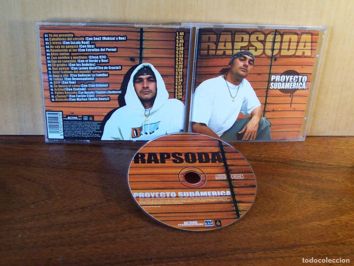CDs de m&uacute;sica: RAPSODA - PROYECTO SUDAMERICA - CD - Foto 1