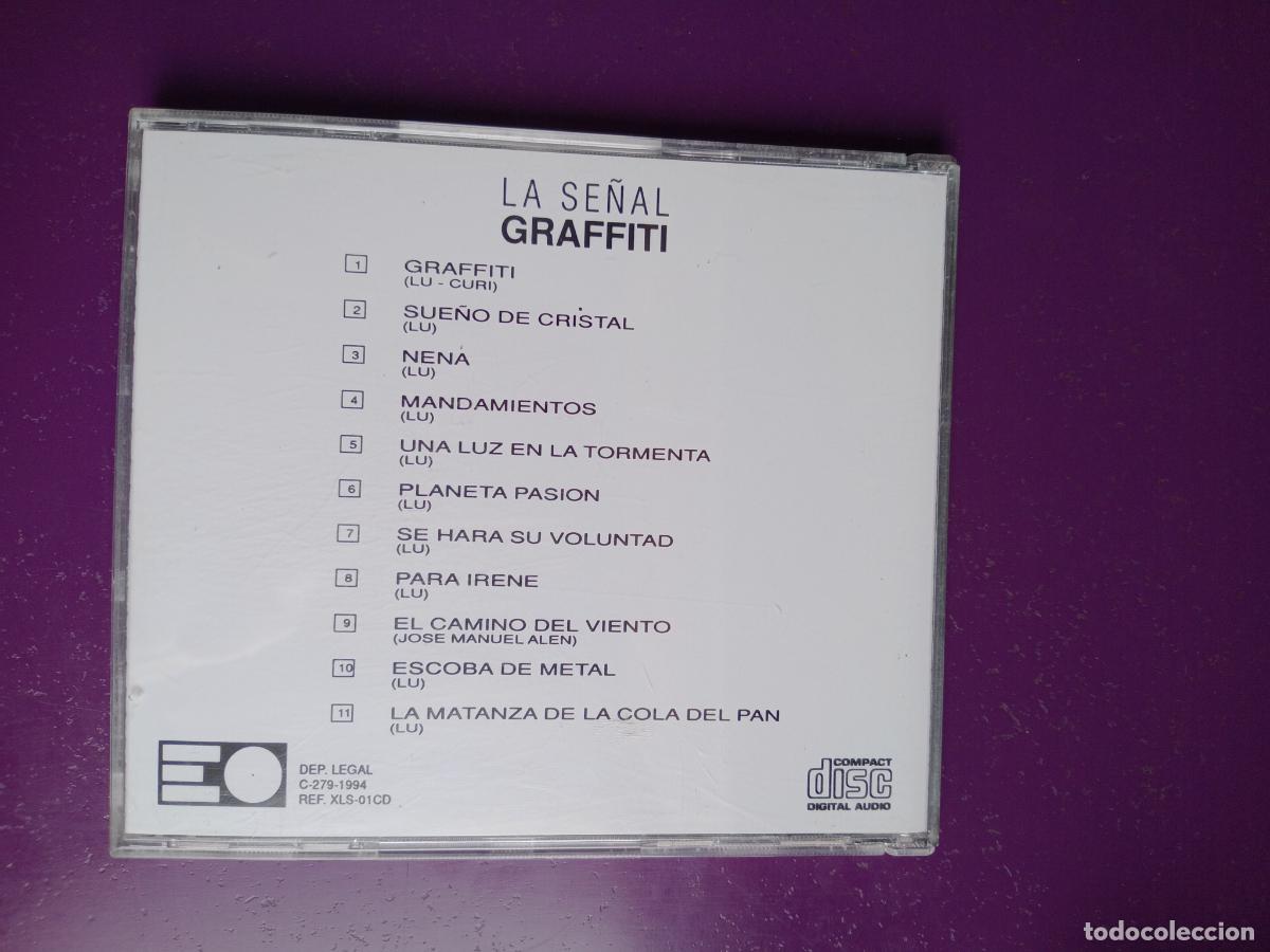 CDs de m&uacute;sica: LA SE&Ntilde;AL - GRAFFITI - CD EO 1994 - SIN ESTRENAR - POP ROCK - Foto 2