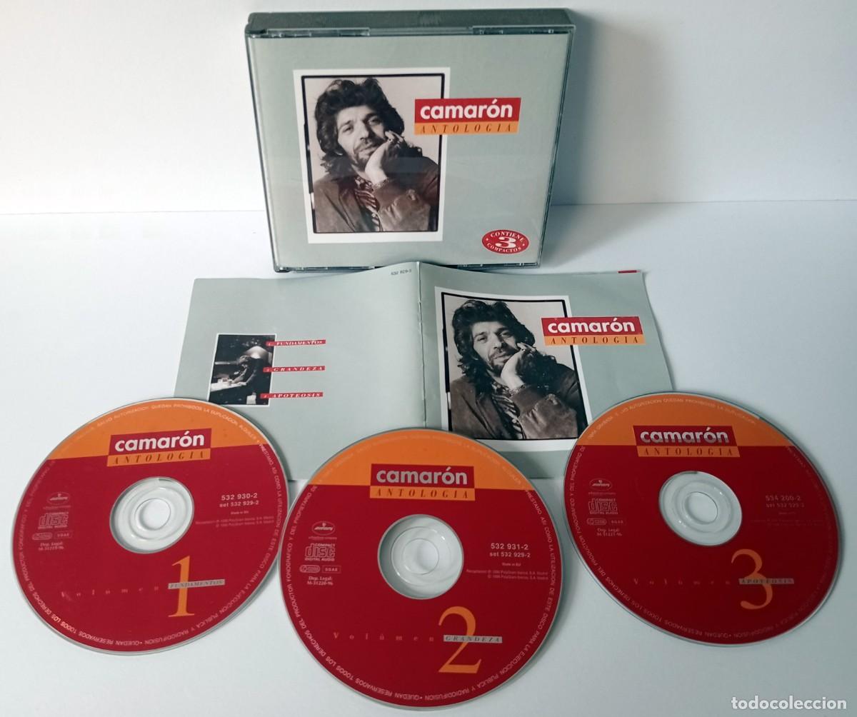 CDs de m&uacute;sica: CD BOX CAMARON DE LA ISLA - ANTOLOG&Iacute;A - Foto 3