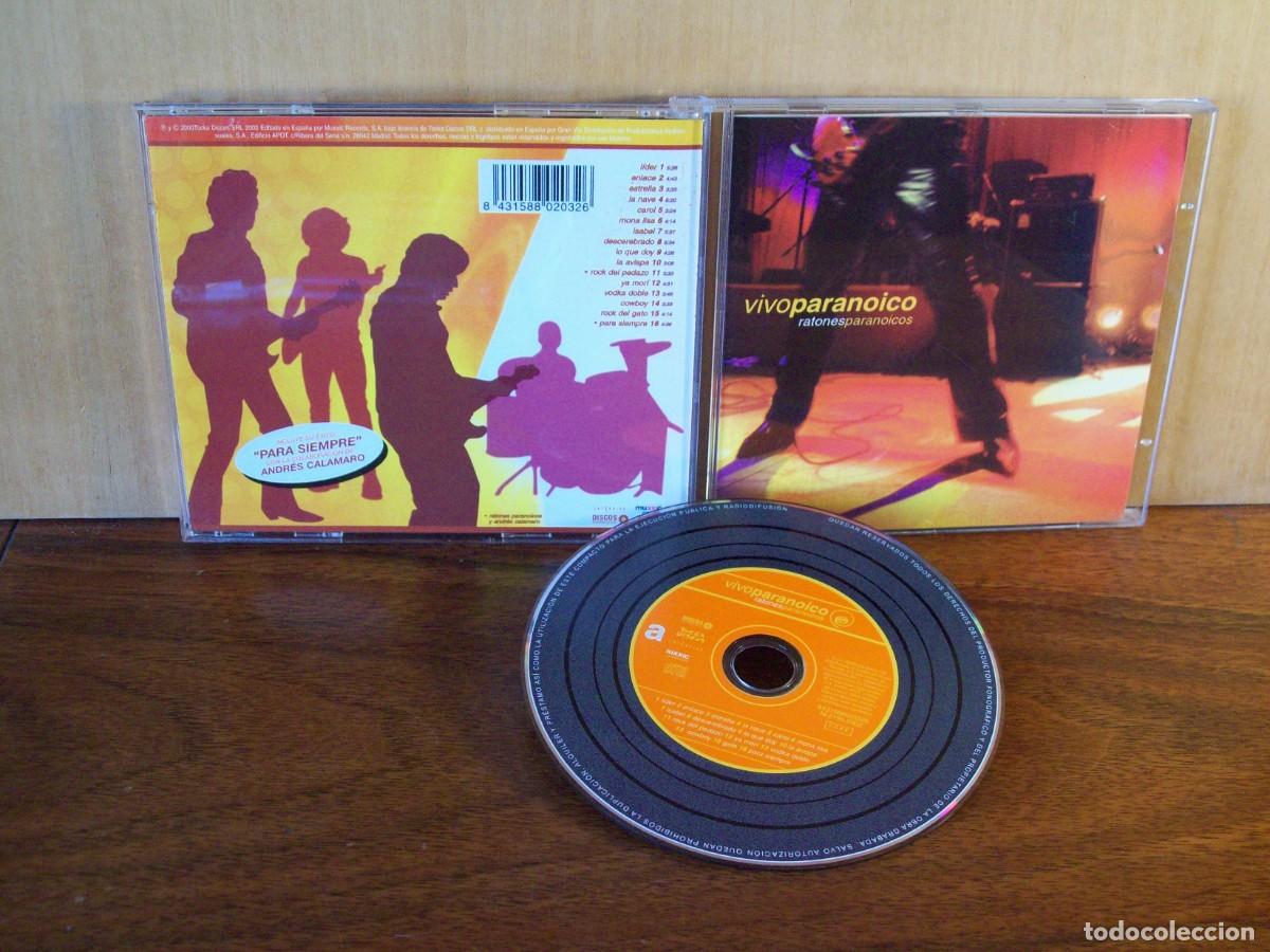 CDs de m&uacute;sica: RATONES PARANOICOS - VIVO PARANOICO - CD
