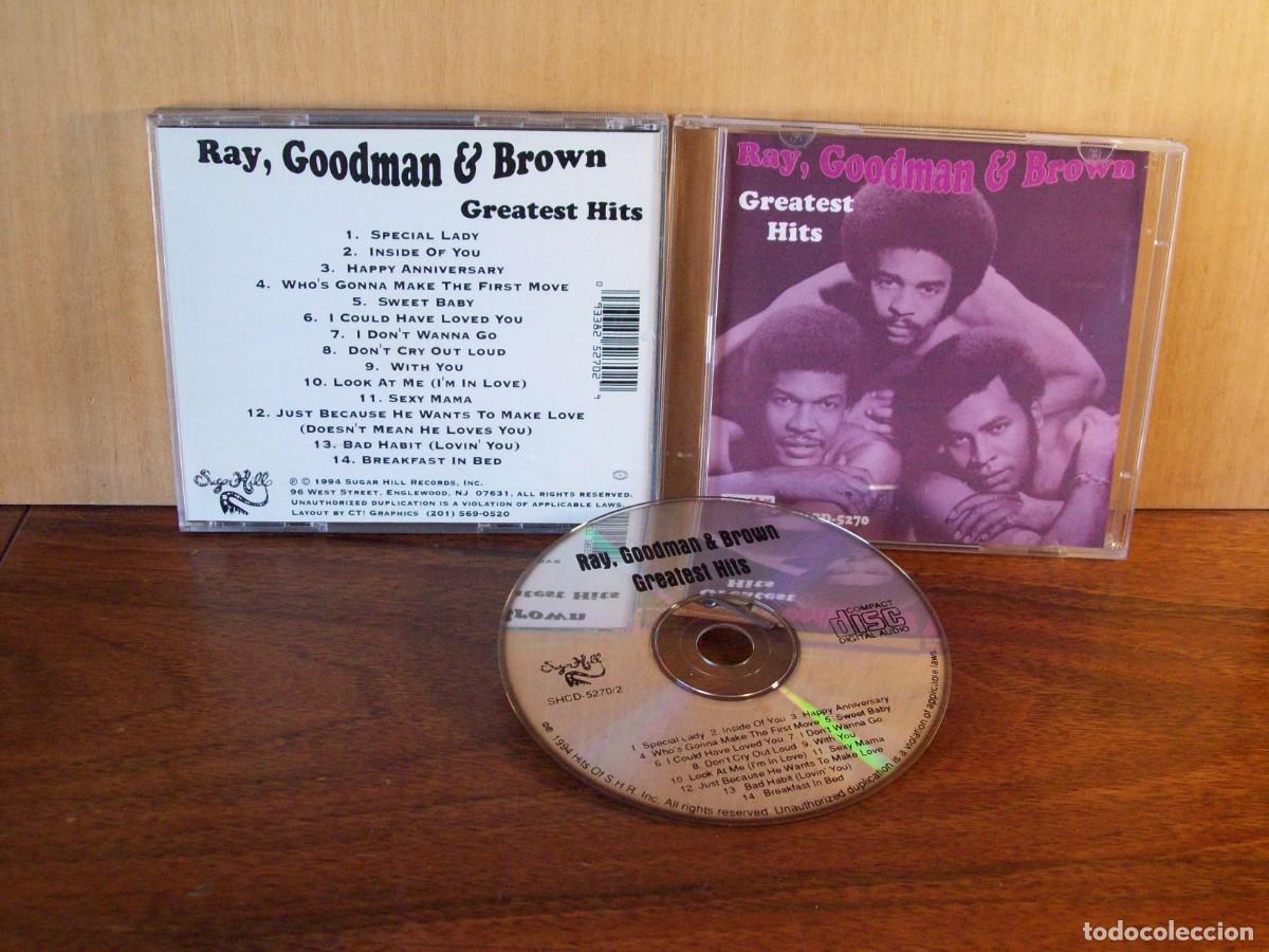 CDs de m&uacute;sica: RAY, GOODMAN & BROWN - GREATES HITS - CD - Foto 1