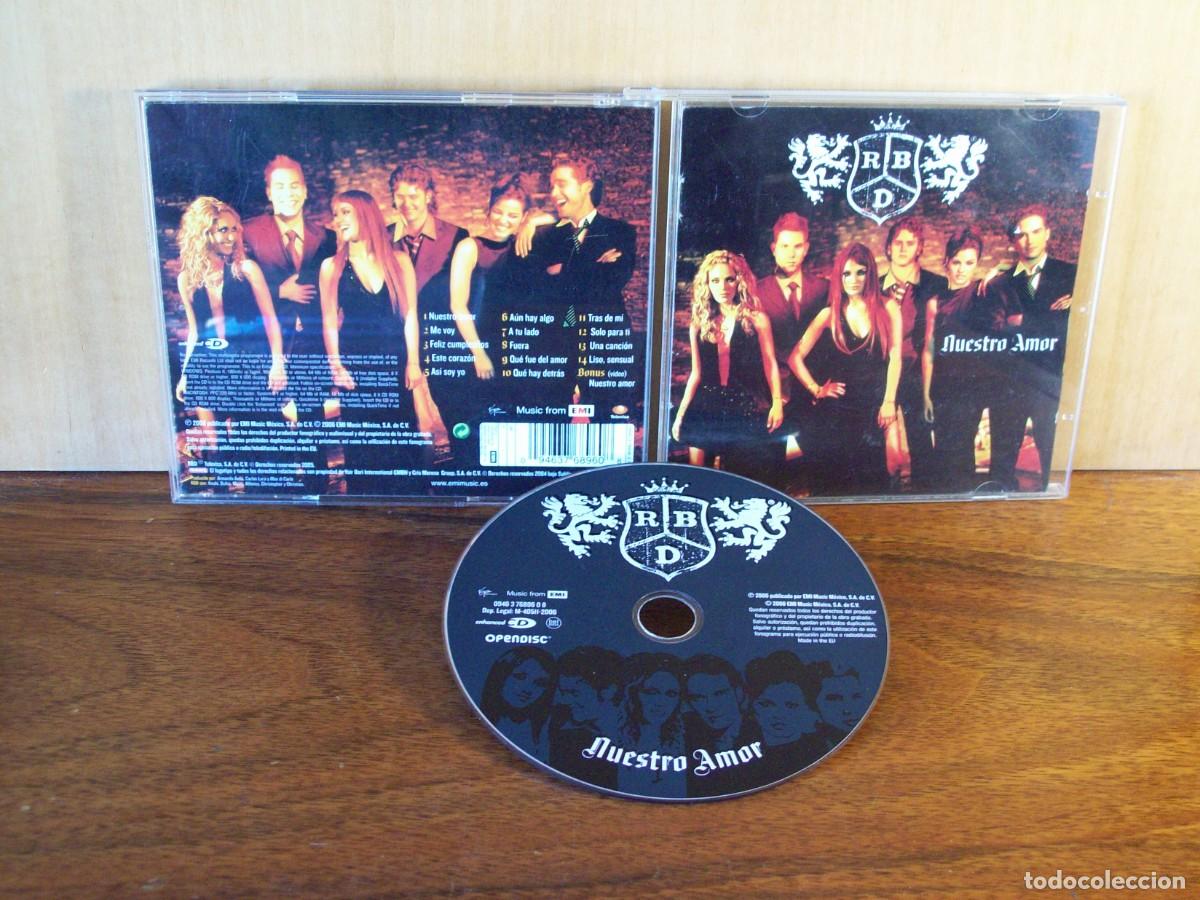 CDs de m&uacute;sica: RBD - NUESTRO AMOR - CD --------------- - Foto 1