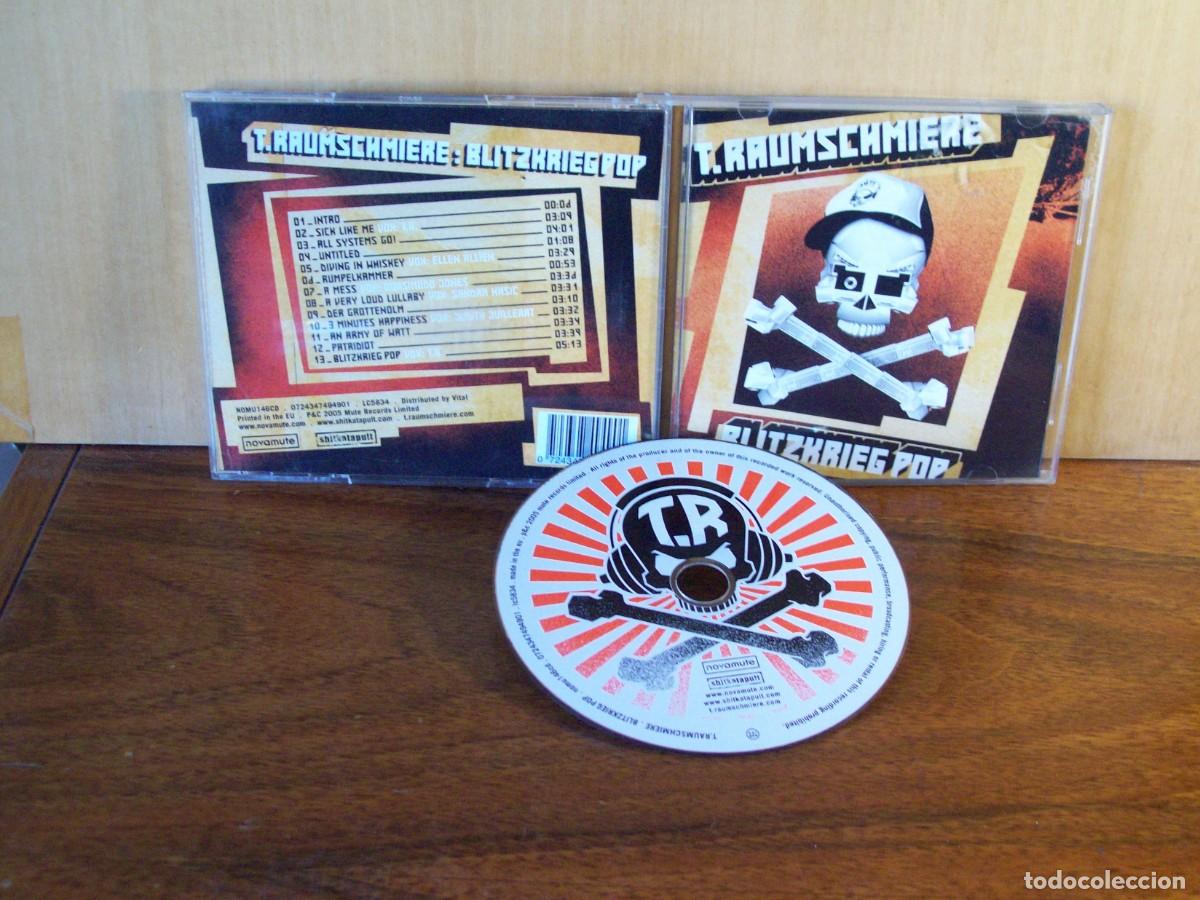 CDs de m&uacute;sica: T. RAUMSCHMIERE - BLITZKRIEG POP - CD - Foto 1