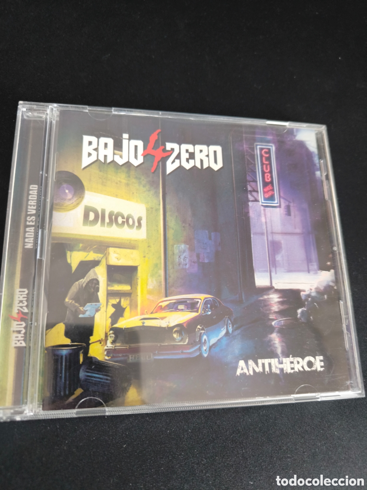 CDs de m&uacute;sica: CD Bajo Zero. Antih&eacute;roe. Punk Rock - Foto 1
