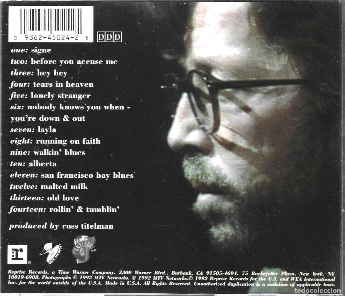 CDs de m&uacute;sica: ERIC CLAPTON UNPLUGGED - Foto 2
