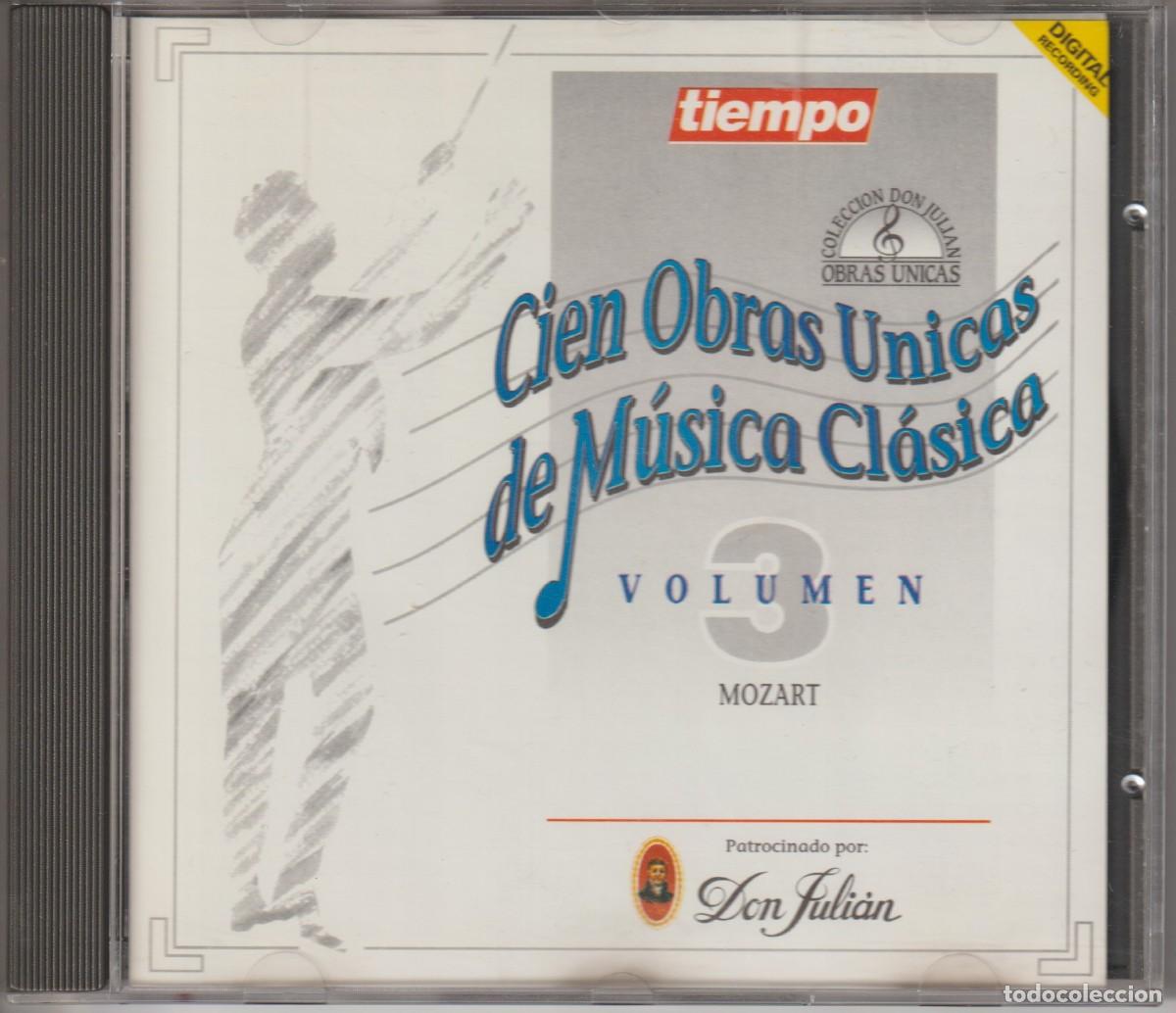 Music CDs: CD TIEMPO CIEN OBRAS UNICAS DE MUSICA CLASICA VOLUMEN 3