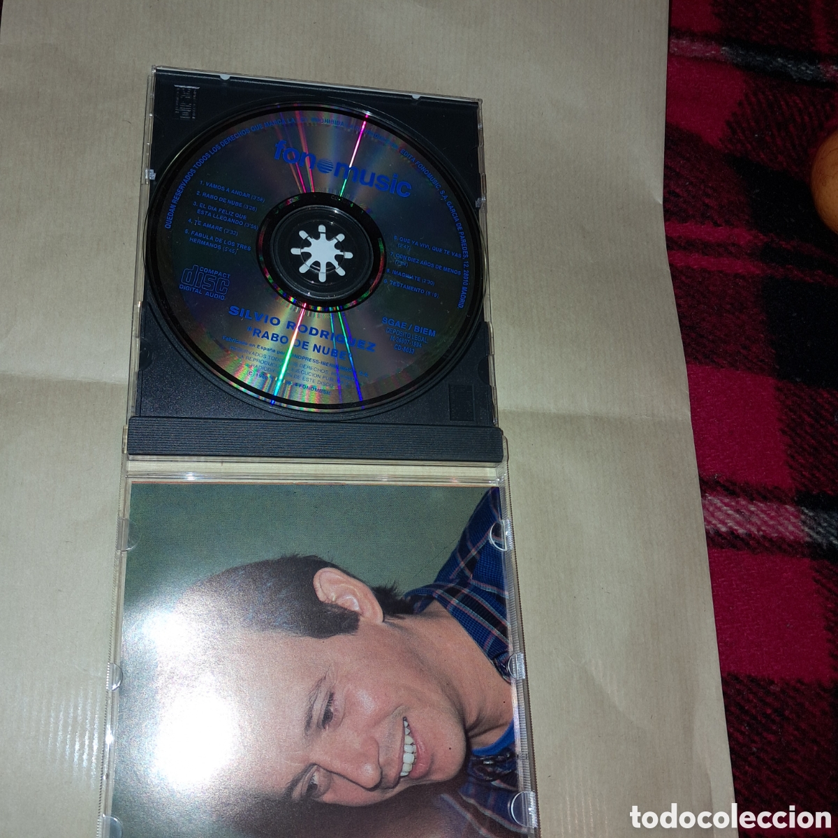 CDs de m&uacute;sica: Silvio Rodr&iacute;guez, Rabo de nube, Compact disc - Foto 2