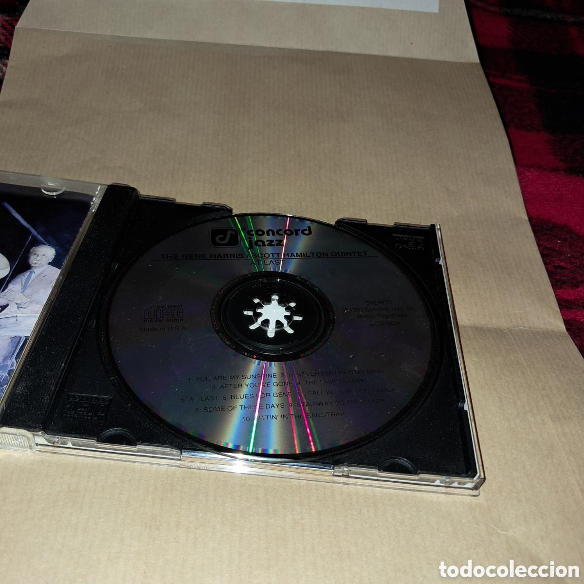 CDs de m&uacute;sica: Gene Harris,Scott Hamilton,compact disc - Foto 2