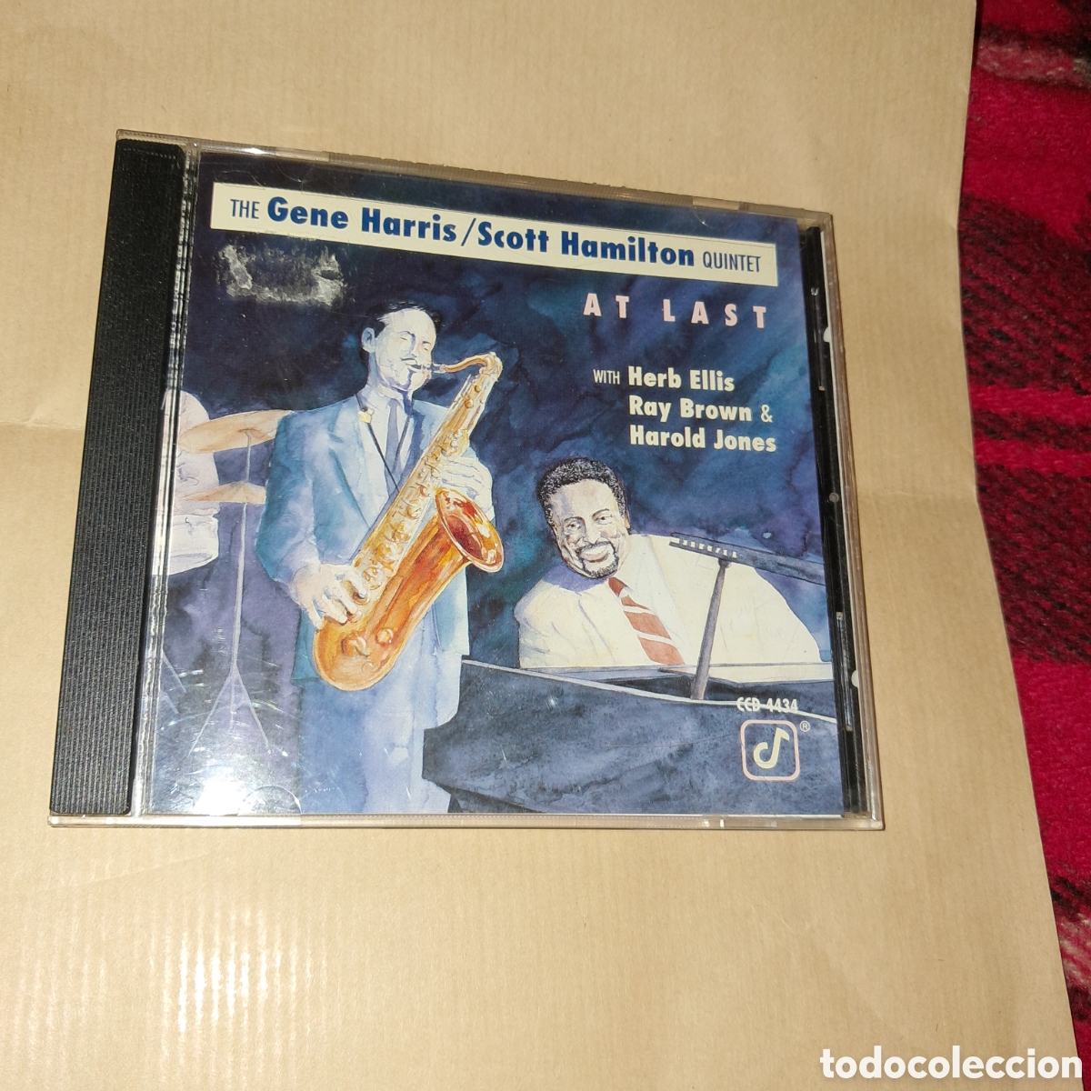CDs de m&uacute;sica: Gene Harris,Scott Hamilton,compact disc - Foto 1