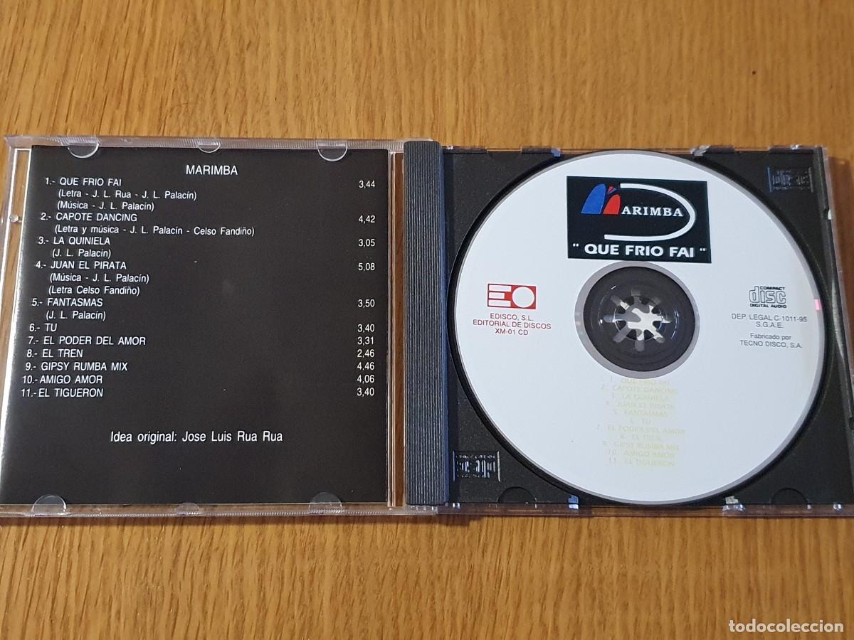 CDs de m&uacute;sica: Cd Marimba - que frio foi - 1995 - Foto 2