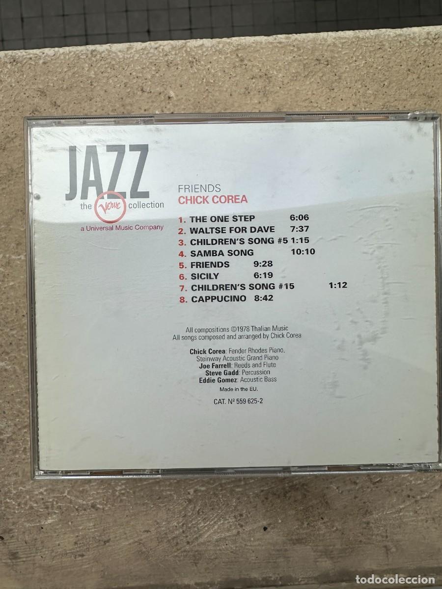 CDs de m&uacute;sica: Chick Corea - Friends - Foto 2