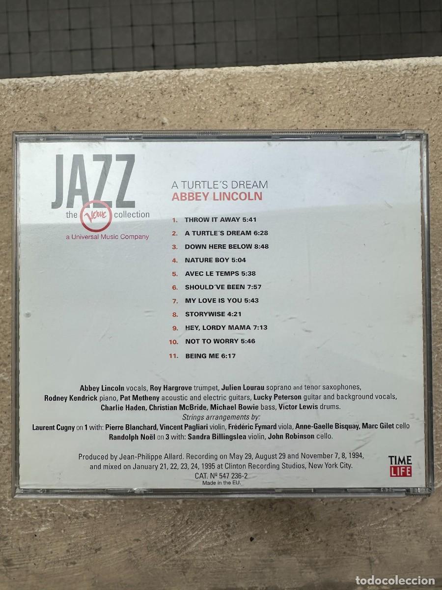 CDs de m&uacute;sica: Abbey Lincoln - A Turtles Dream - Foto 2