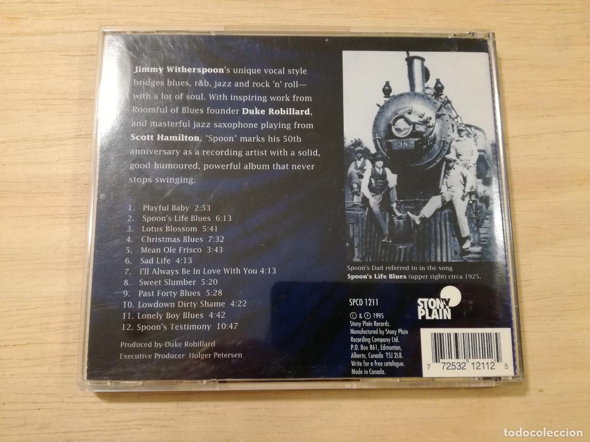 CDs de m&uacute;sica: JIMMY WITHERSPOON - SPOONS BLUES - Foto 3