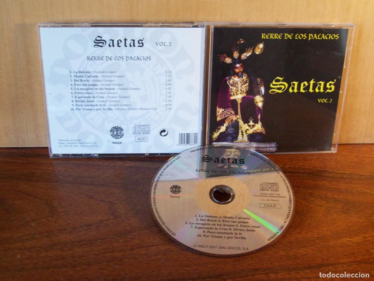 CDs de m&uacute;sica: RERRE DE LOS PALACIOS - SAETAS VOLUMEN 2 - CD - Foto 1