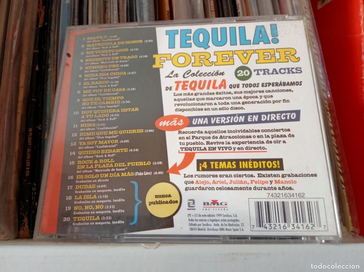 CDs de m&uacute;sica: Tequila &lrm;&ndash; Tequila! Forever - CD Spain 1999 - Foto 2