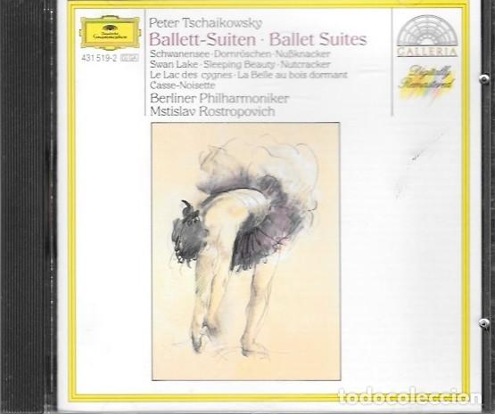 Music CDs: CD BALLETT-SUITEN- BALLET SUITES. PETER TSCHAIKOWSKY- CD CLASICO- CD 2997