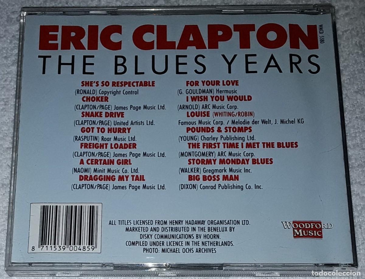 CDs de m&uacute;sica: CD - ERIC CLAPTON - THE BLUES YEARS - Foto 2