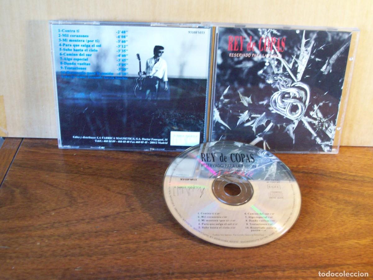 CDs de m&uacute;sica: REY DE COPAS - RESERVADO PARA LA PASION - CD - Foto 1