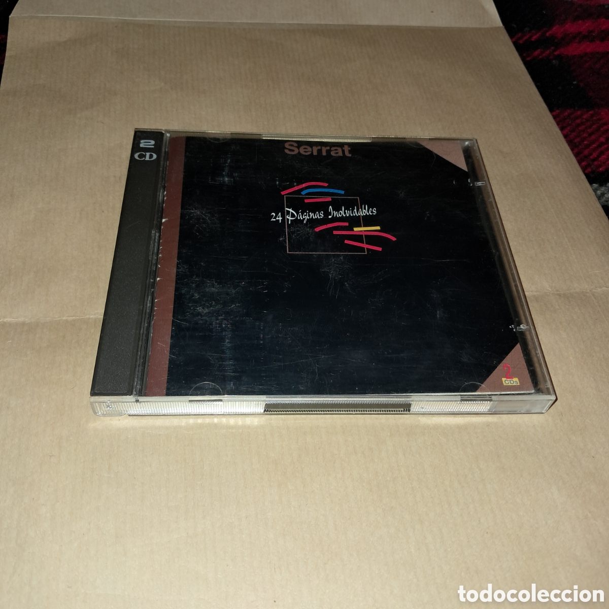 CDs de m&uacute;sica: Serrat, 24 p&aacute;ginas inolvidables, 2 compact disc - Foto 1