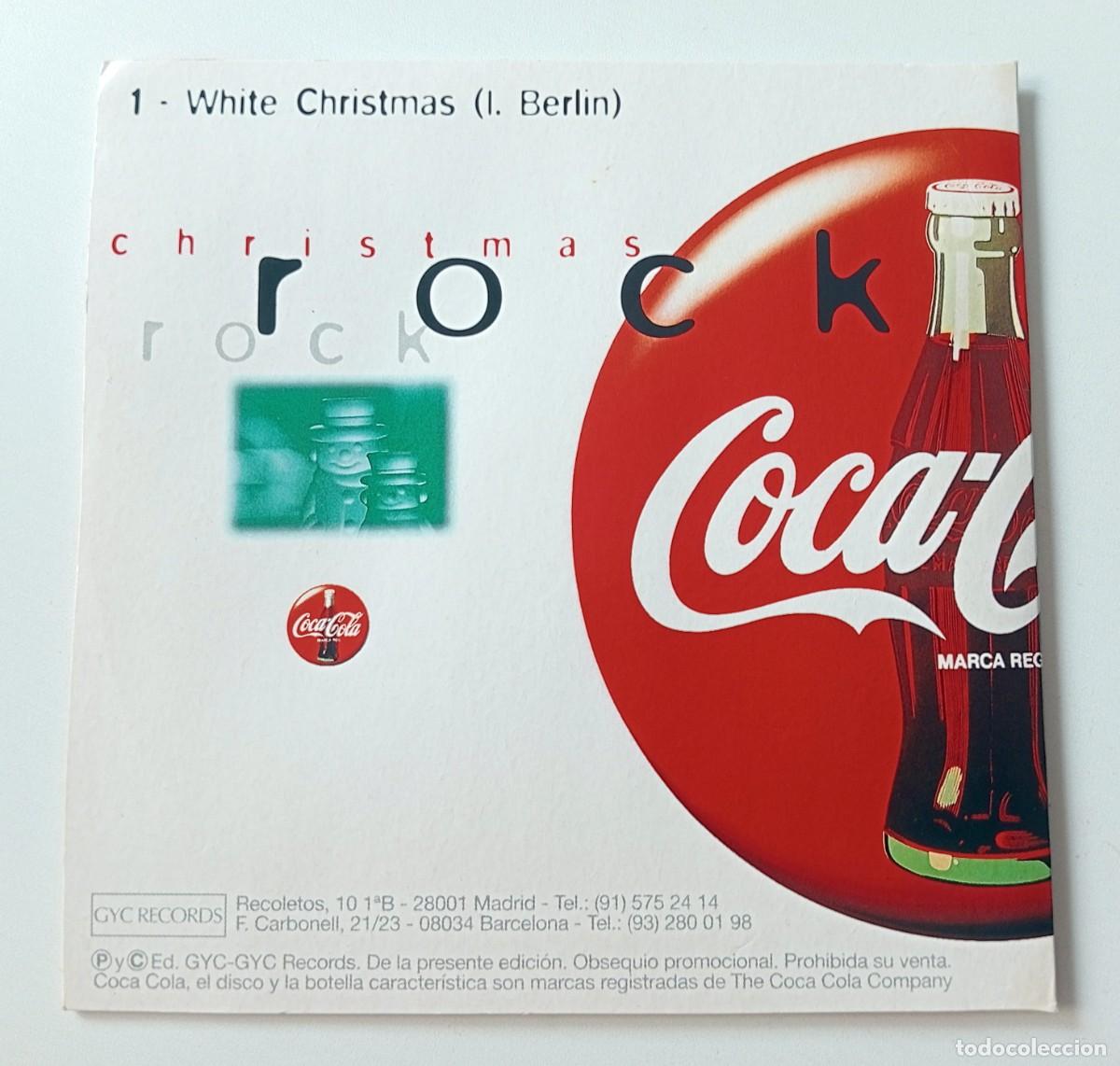 CDs de m&uacute;sica: CD COCA-COLA - CHRITSMAS ROCK - Foto 2