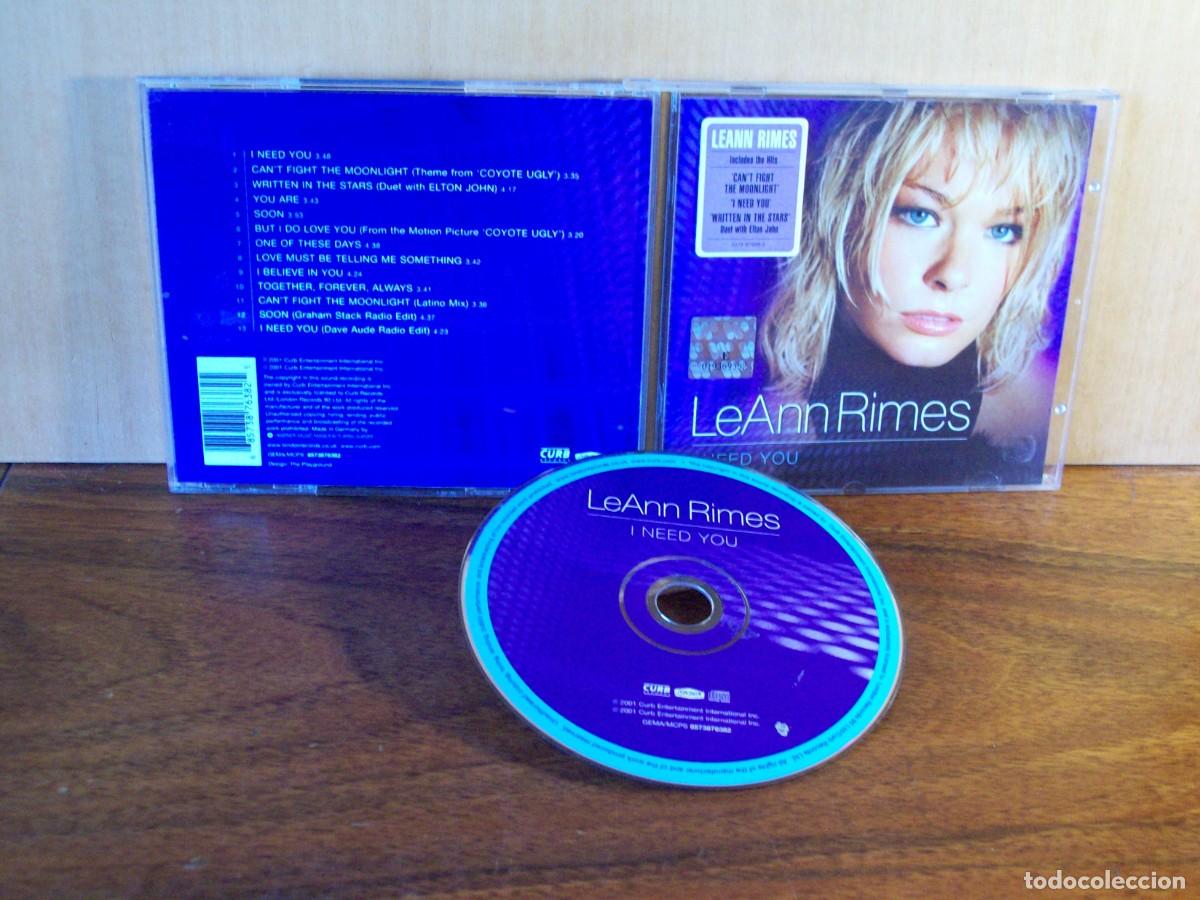 CDs de m&uacute;sica: LEANN RIMES - I NEED YOU - CD ------------ - Foto 1