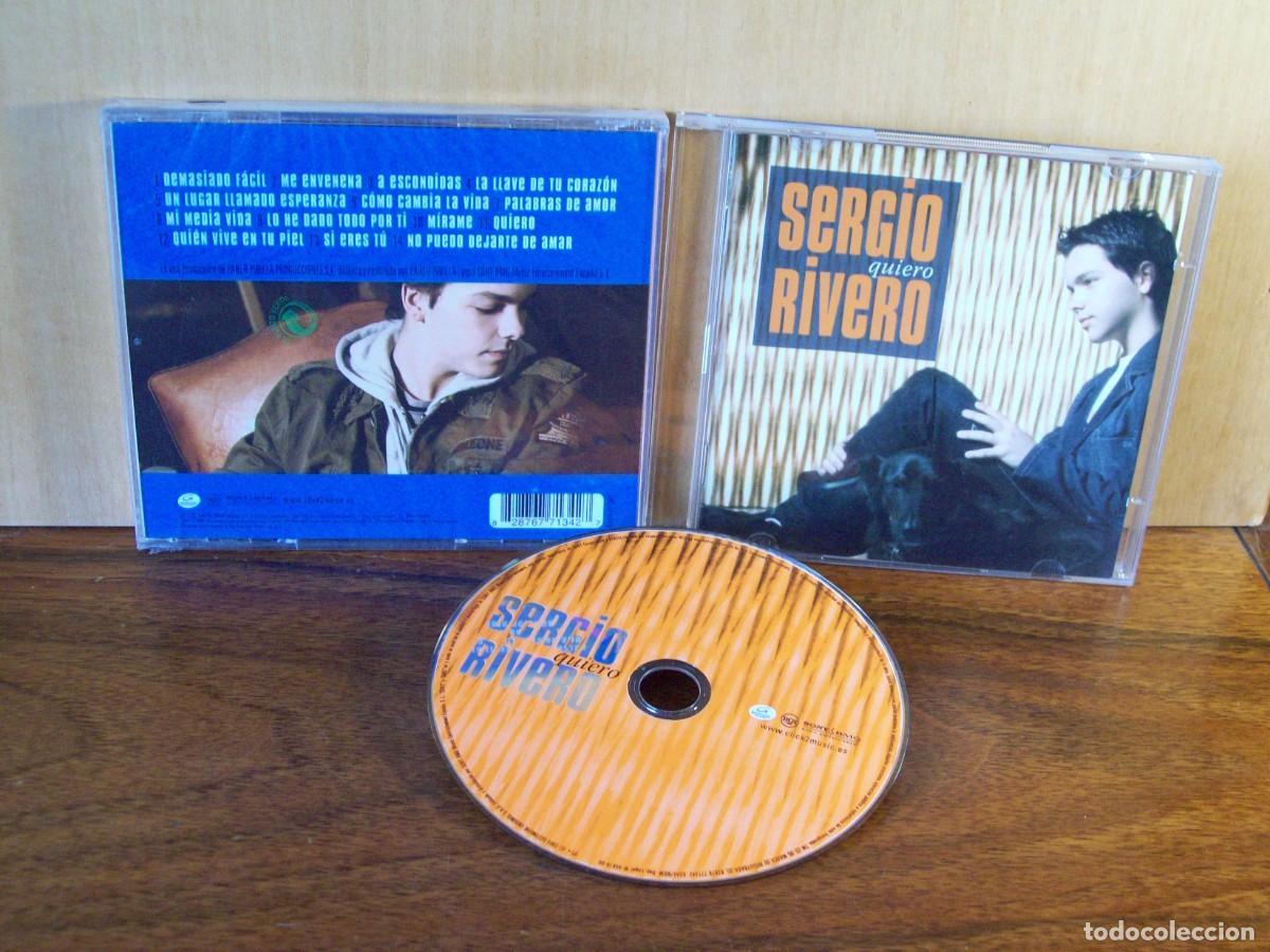 CDs de m&uacute;sica: SERGIO RIVERO - QUIERO - CD NUEVO PRECINTADO - Foto 1