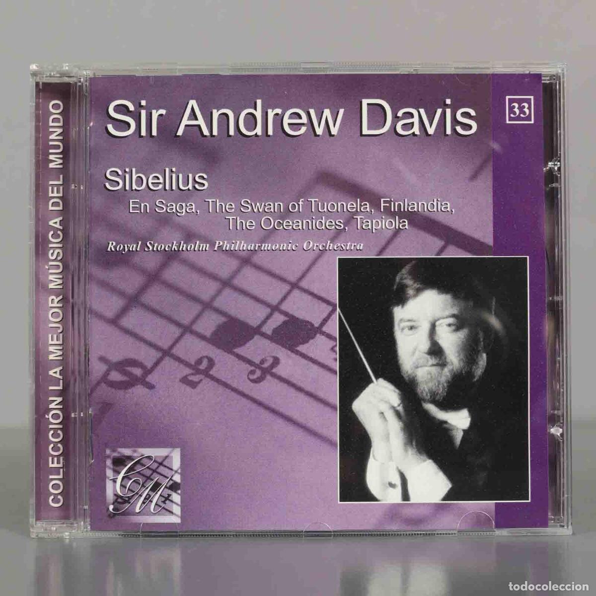 Music CDs: CD. Sibelius En Saga, The Swan Of Tuonela, Finlandia, The Oceanides, Tapiola - Sibelius, Andrew Davi